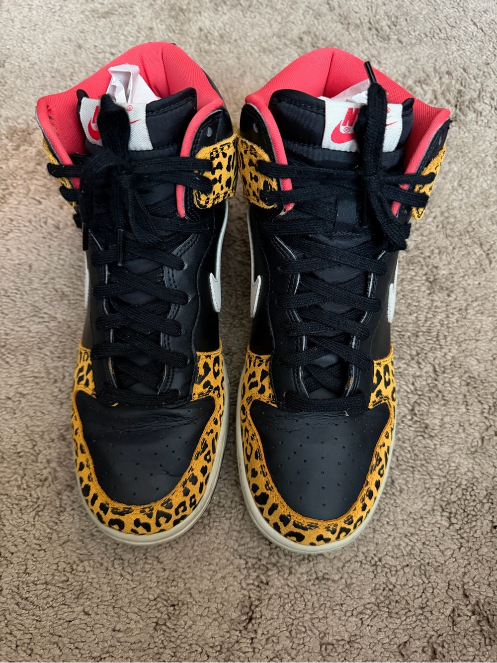 Nike Dunk High Skinny - Leopard W10 - Picture 3 of 6